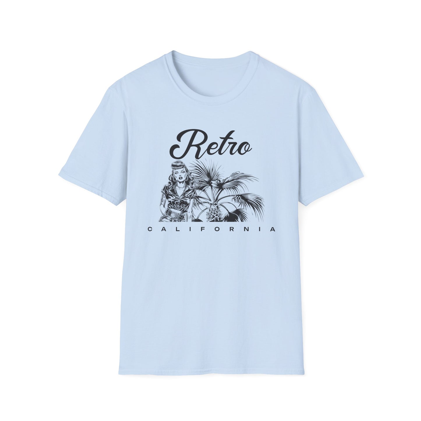 Retro T Shirt, Retro Design Shirt, Retro Art Tee Shirt, T-shirt with Retro Style