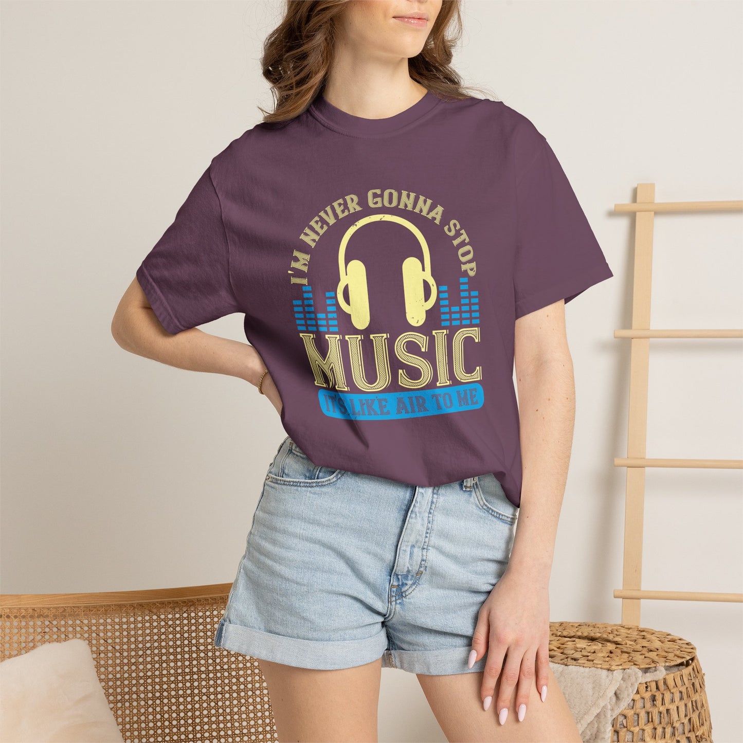 Music Graphic Design Unisex Cotton T-shirt m19