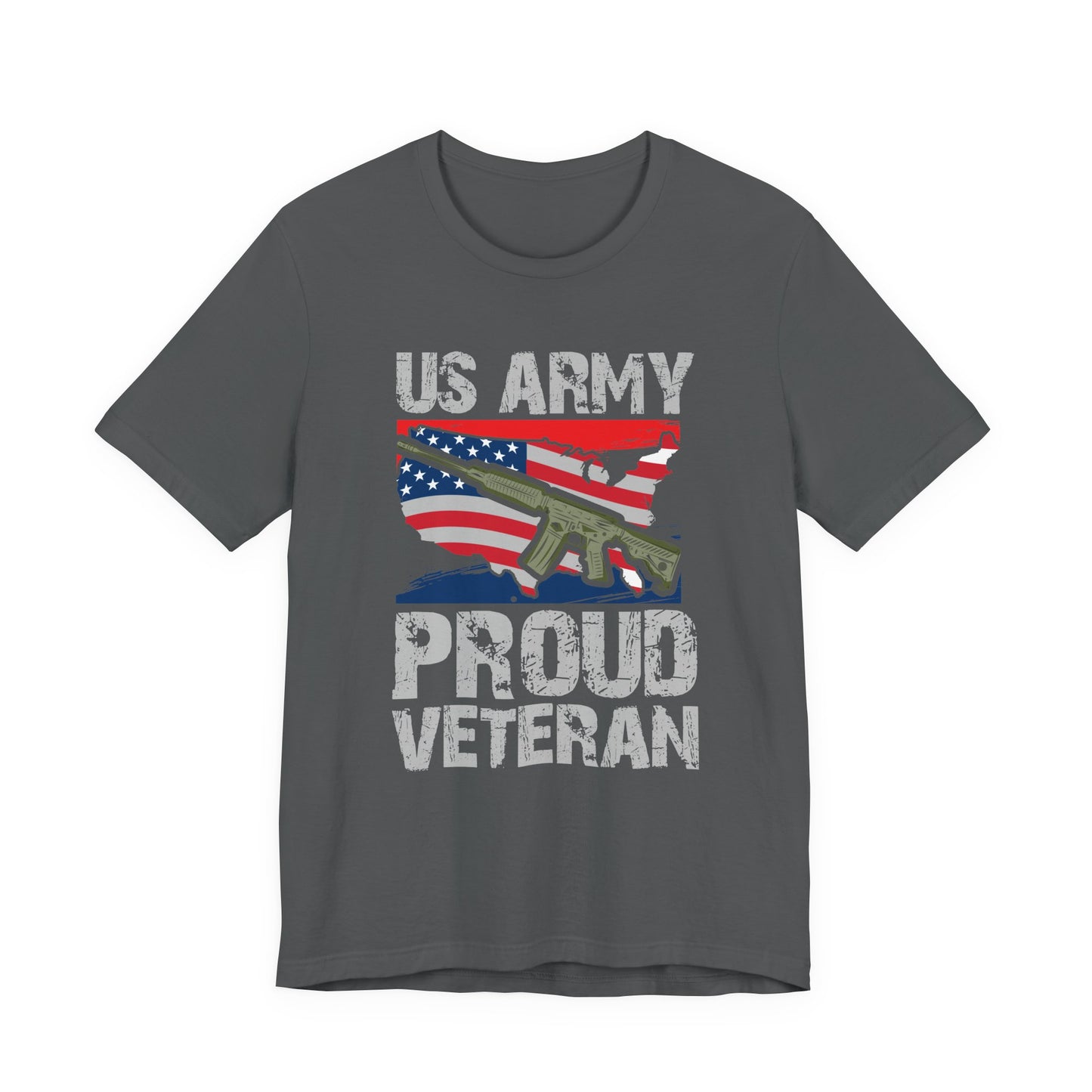 Army Veteran Patriotic Graphic Design Unisex Cotton T-Shirt v21