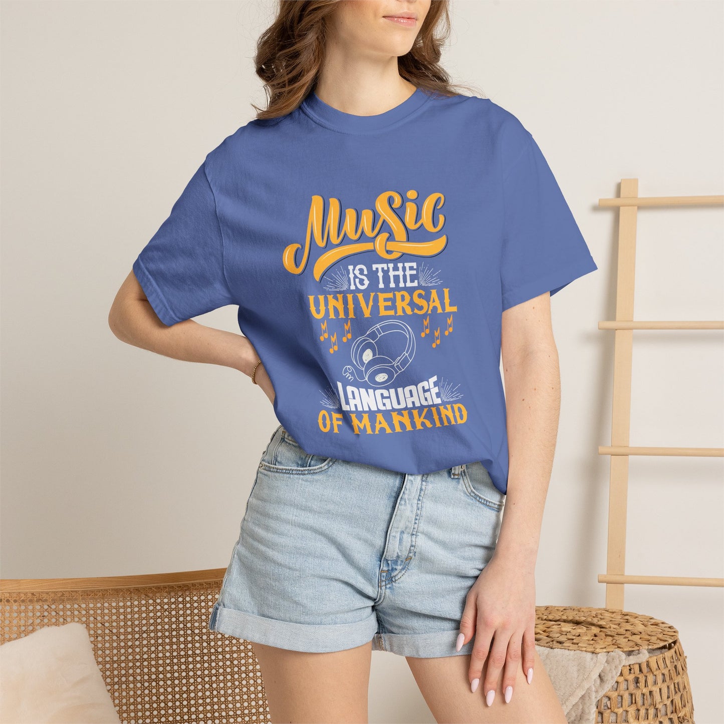 Music Graphic Design Unisex Cotton T-shirt 063