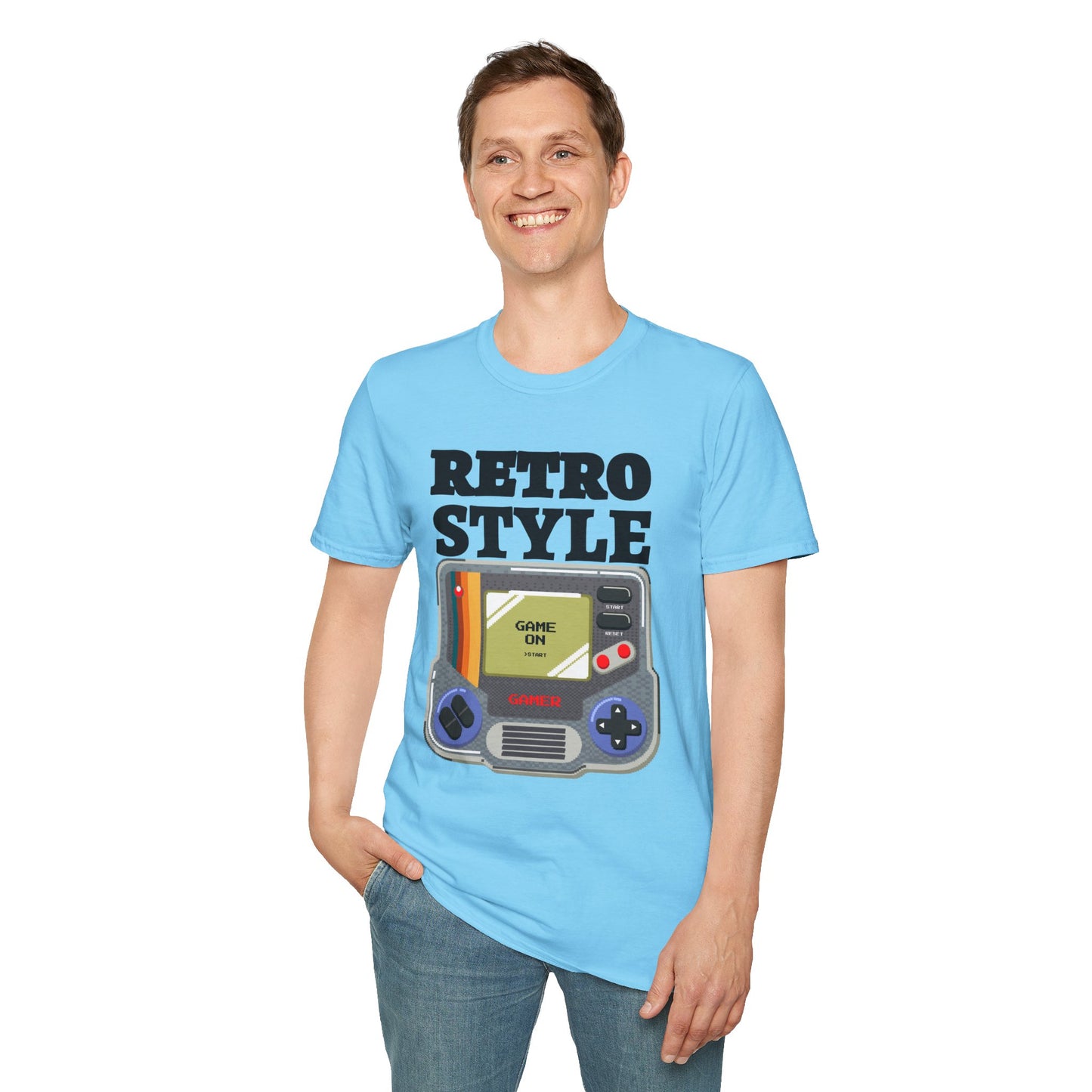 Retro T Shirt, Retro Design Shirt, Retro Art Tee Shirt, T-shirt with Retro Style