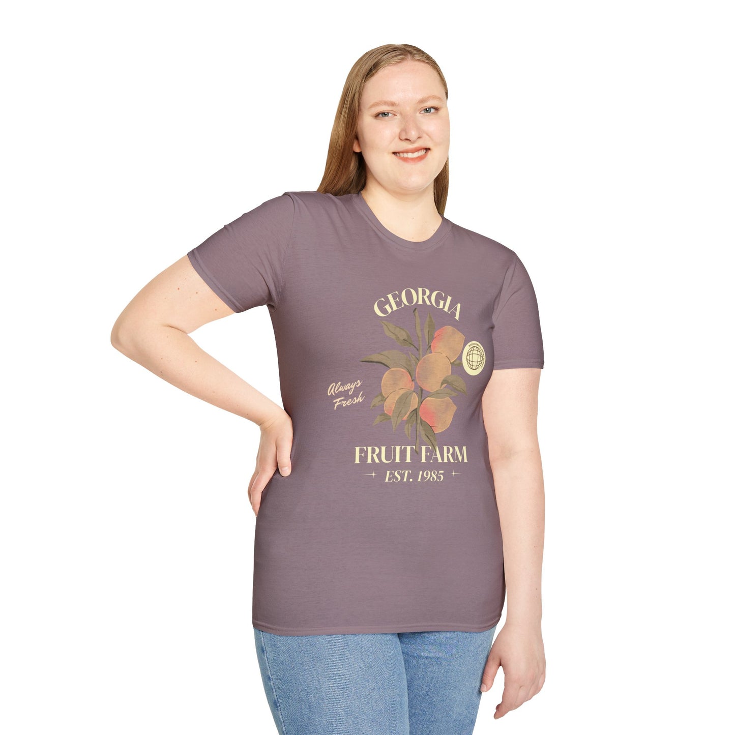 Food Tees, Funny Food T Shirts, Funny T Shirts, Shirt with Fruits, Shirt with Peach