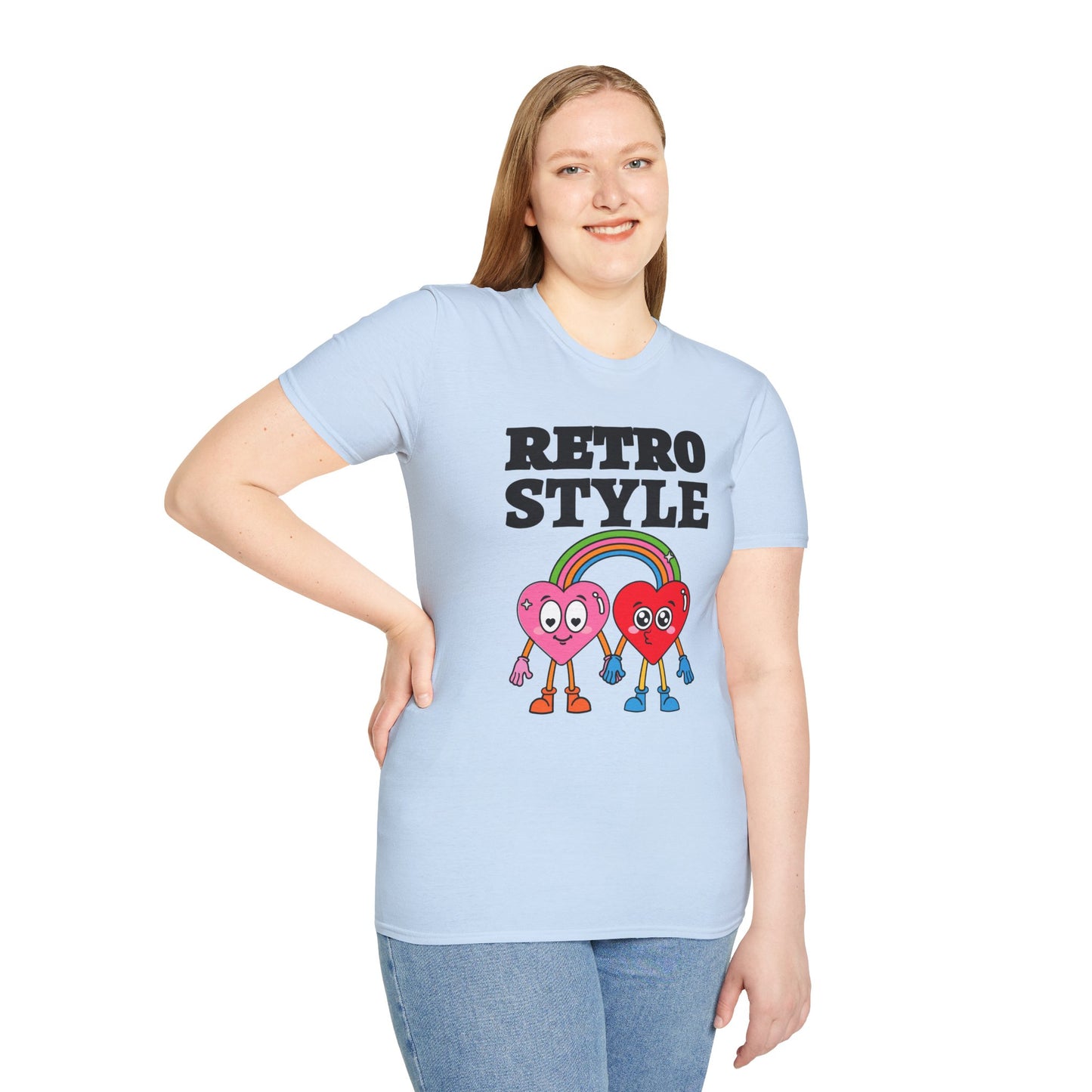Retro T Shirt, Retro Design Shirt, Retro Art Tee Shirt, T-shirt with Retro Style