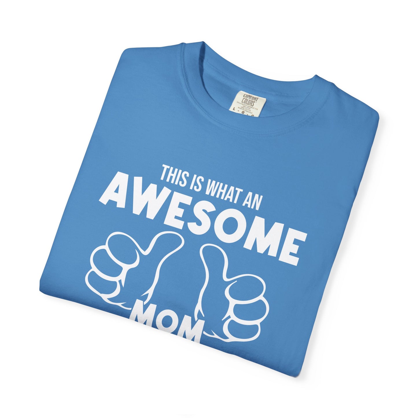 Mom T-shirt Mother's Day Mama Tee Unisex Comfort Colors Garment-Dyed Cotton h25