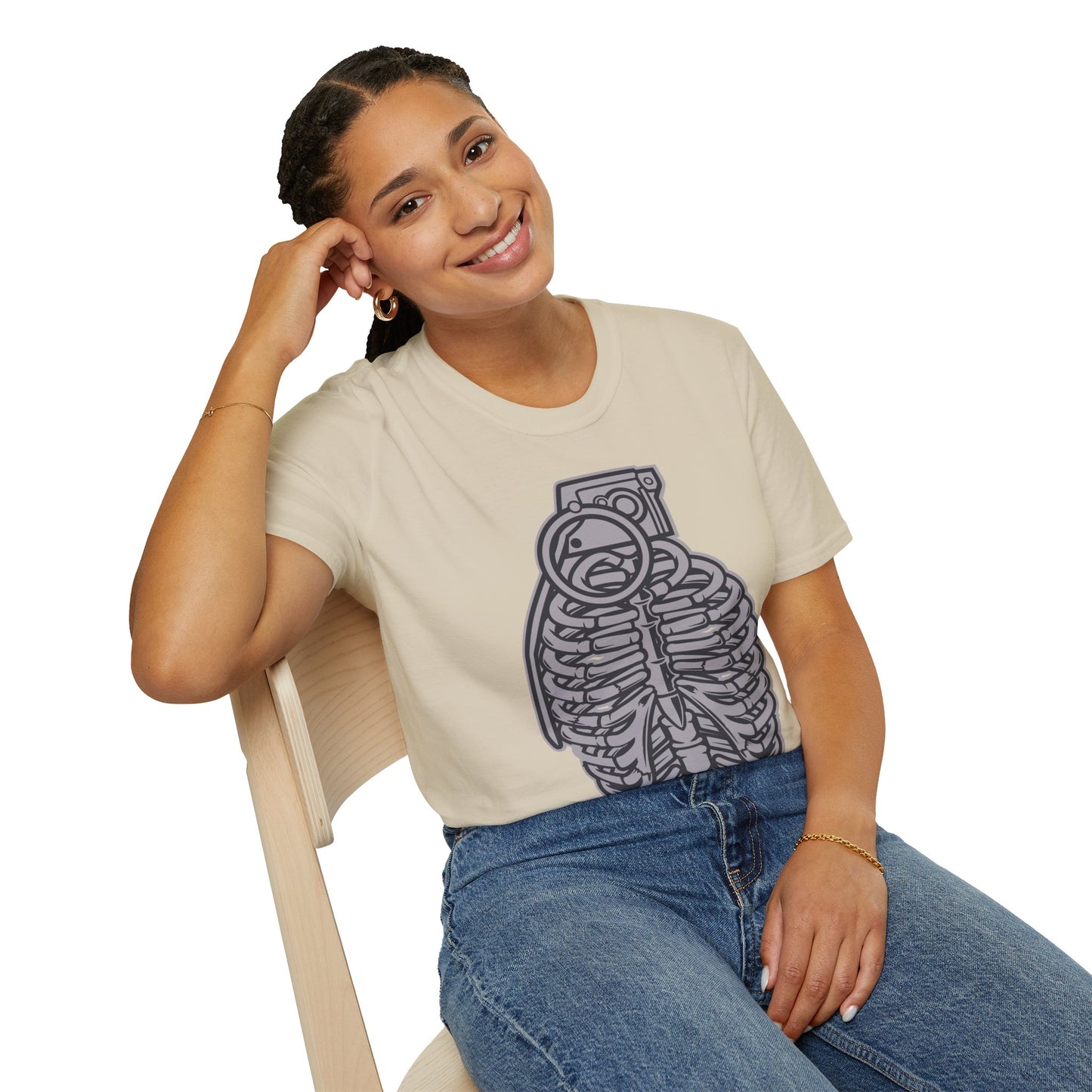 Cartoon T Shirt Animation T Shirt Funny Tee Shirt Unisex Gildan Softstyle 64000 Cotton