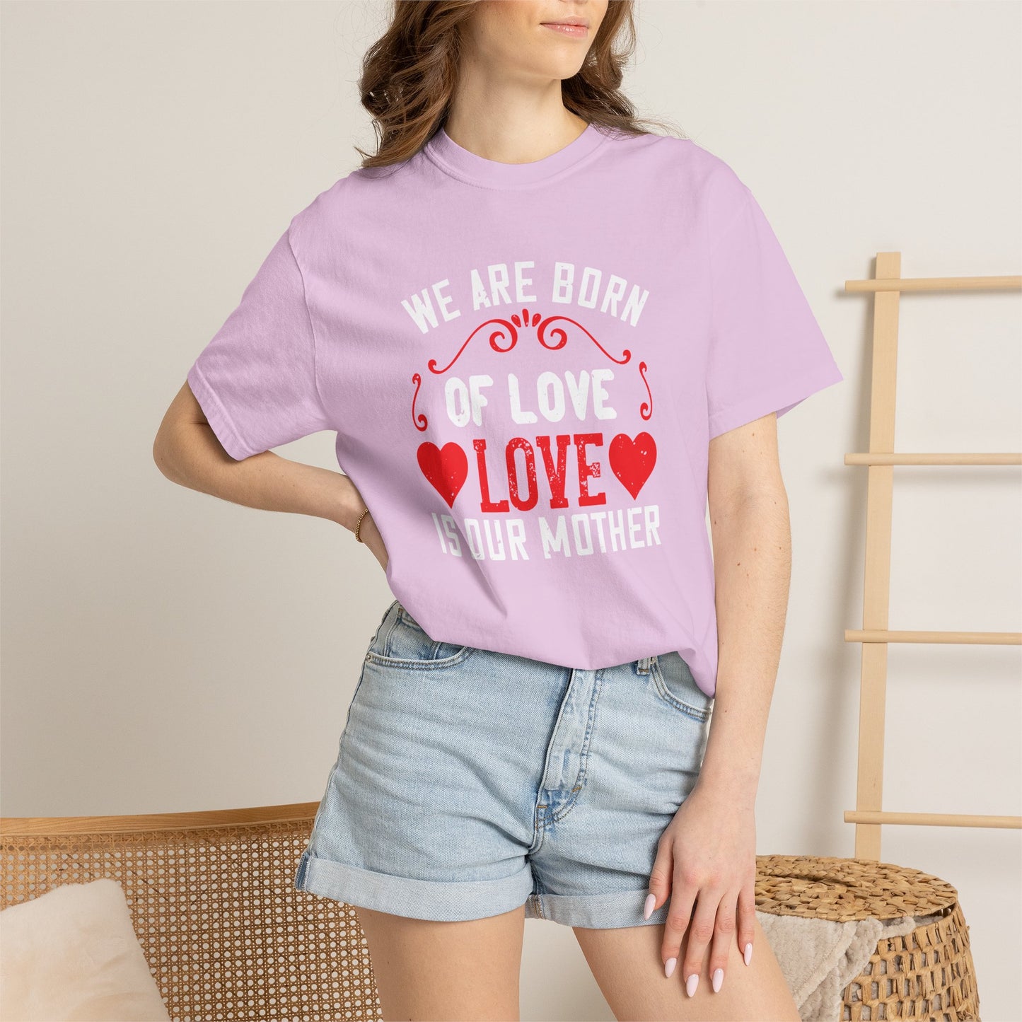Mom T-shirt Mother Day Mama Tee Unisex Comfort Colors Garment-Dyed Cotton h98