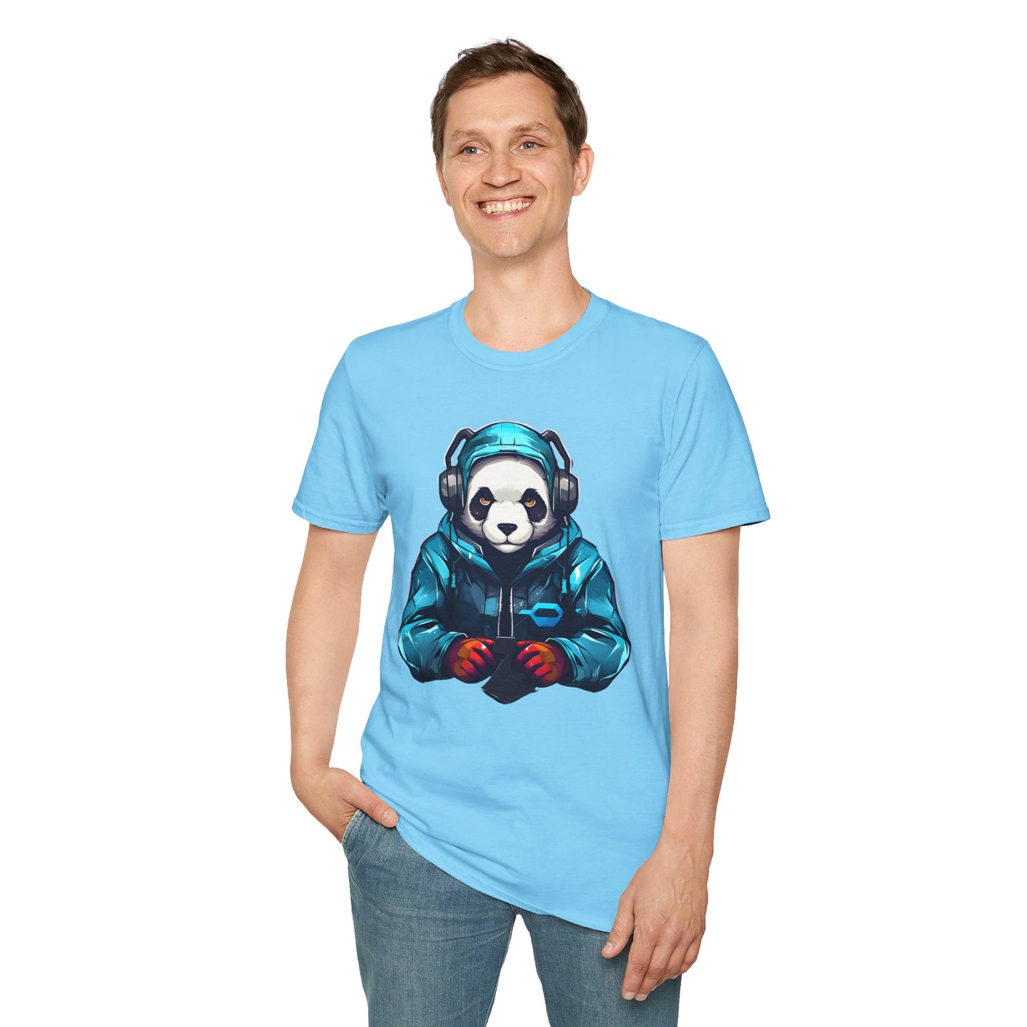 Animals Tees, Funny Animals Shirt, T Shirts with Funny Animals, T-Shirt with Panda, Panda Tees