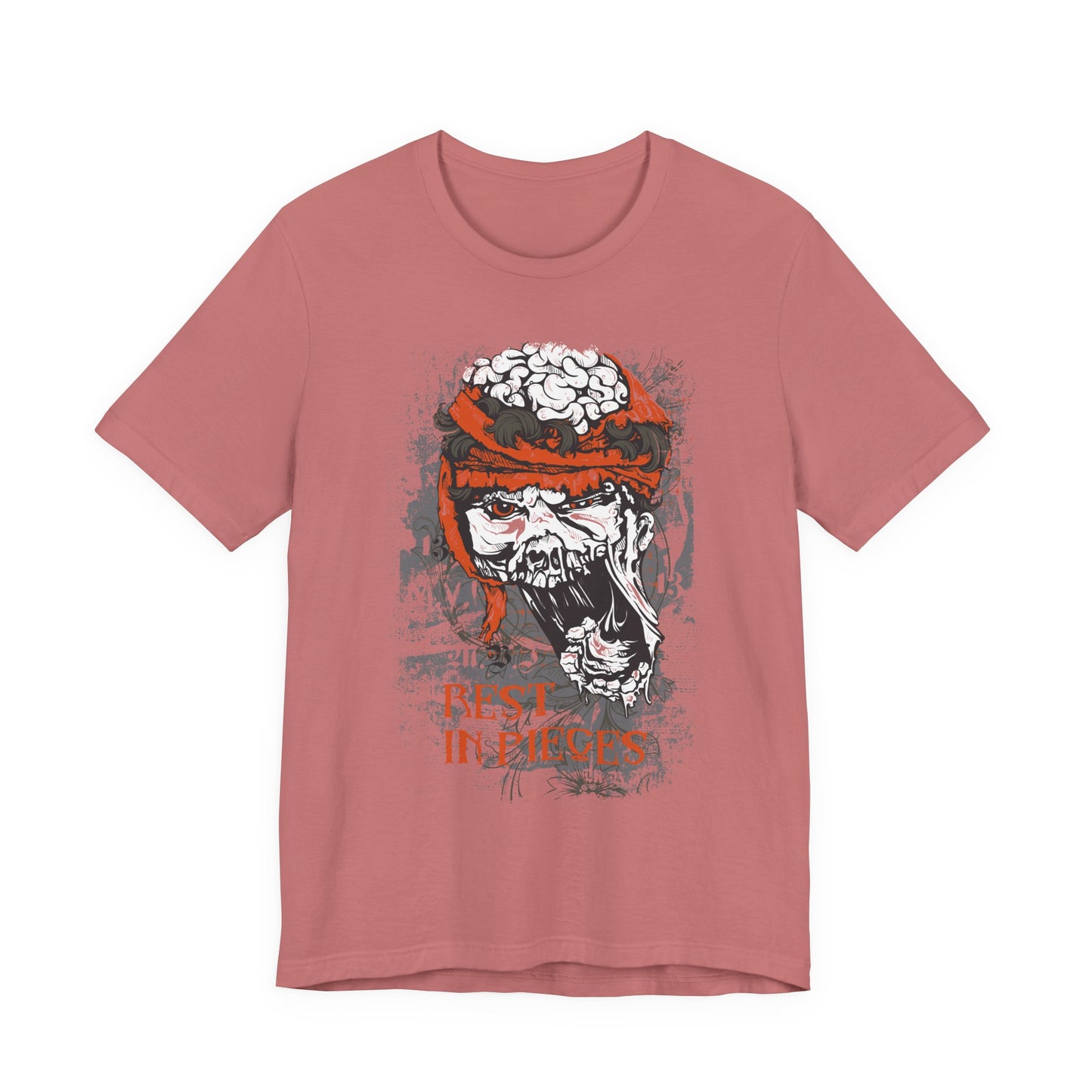 Skull Graphic Unisex Cotton T-Shirt r10