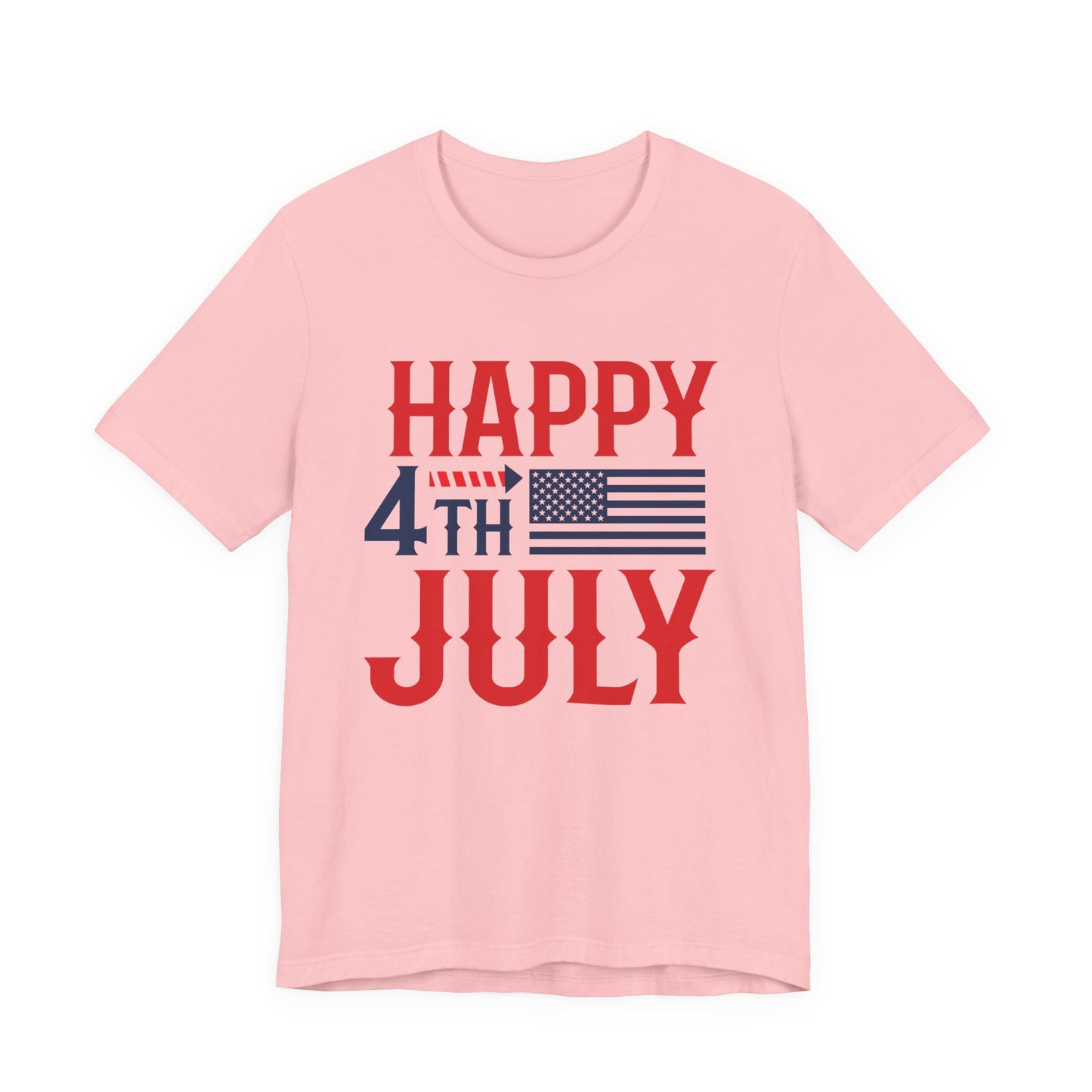 American Flag Graphic Unisex Cotton T-Shirt 011