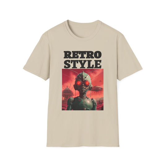 Retro T Shirt, Retro Design Shirt, Retro Art Tee Shirt, T-shirt with Retro Style