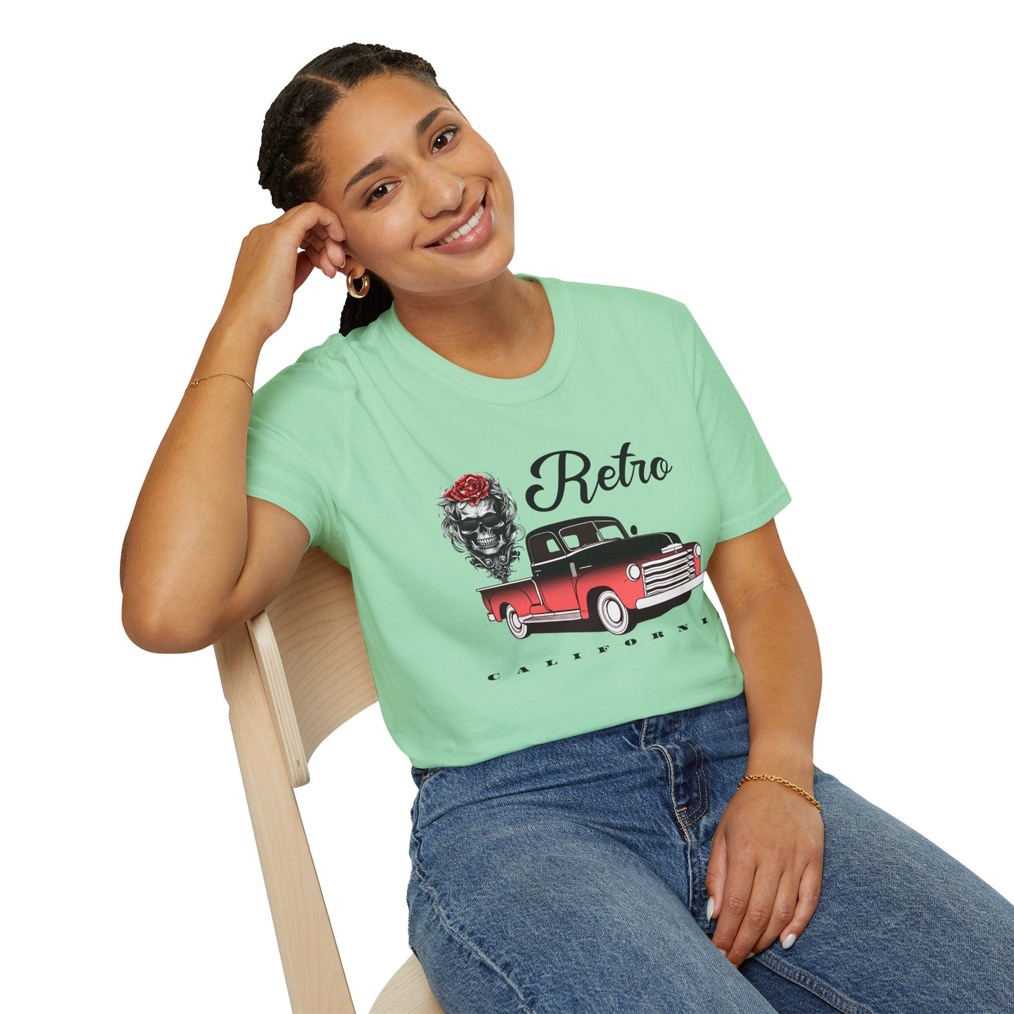 Retro T Shirt, Retro Design Shirt, Retro Art Tee Shirt, T-shirt with Retro Style