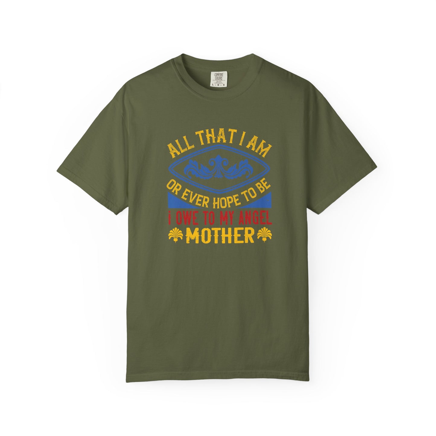 Mom T-shirt Mother Day Mama Tee Unisex Comfort Colors Garment-Dyed Cotton h61