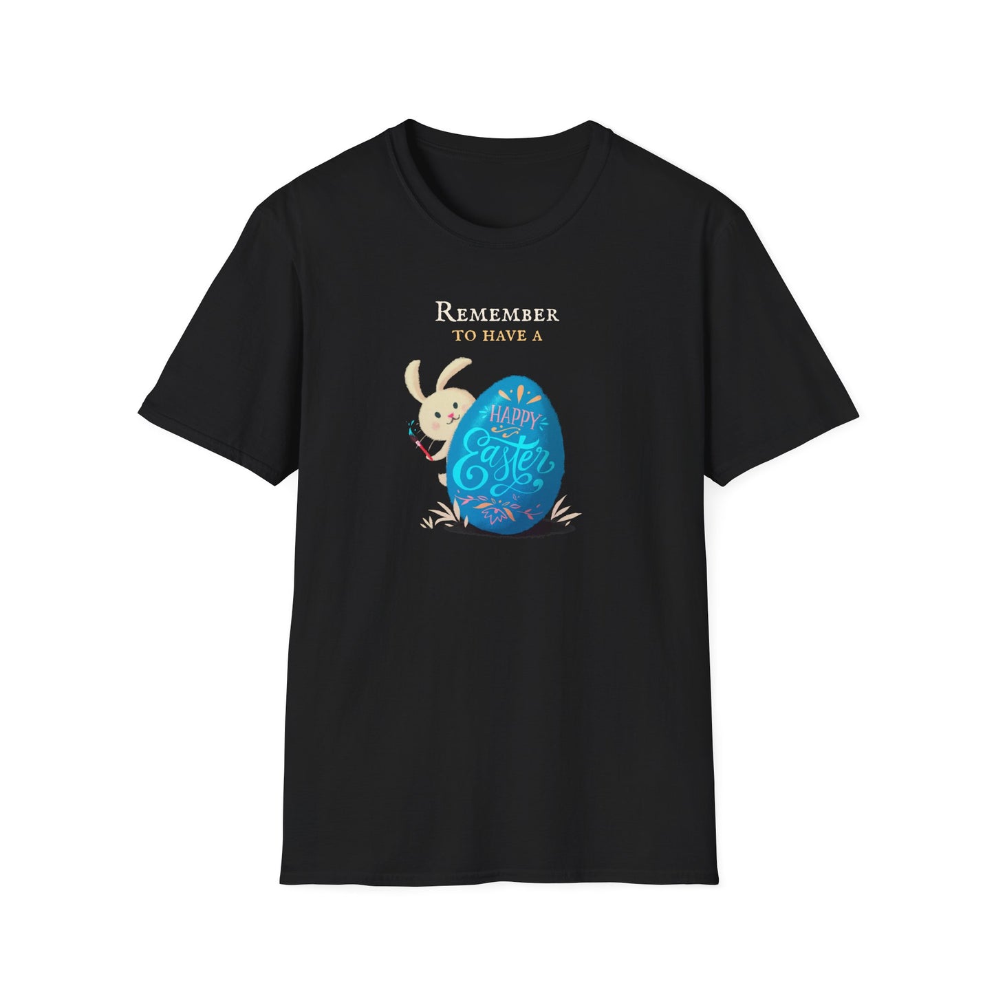 Easter Bunny Egg T-Shirt, Tee Shirt with Easter Signature, T Shirt with Easter Prints, Tee Shirt with Easter Design - 8