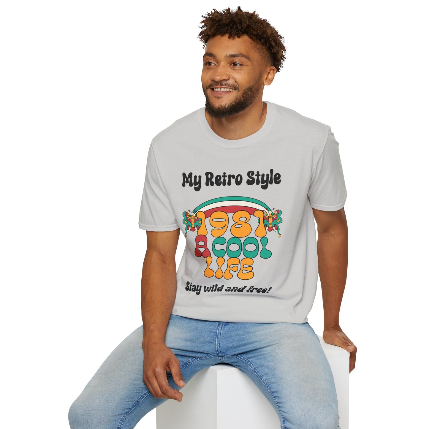 Retro T Shirt, Retro Design Shirt, Retro Art Tee Shirt, T-shirt with Retro Style