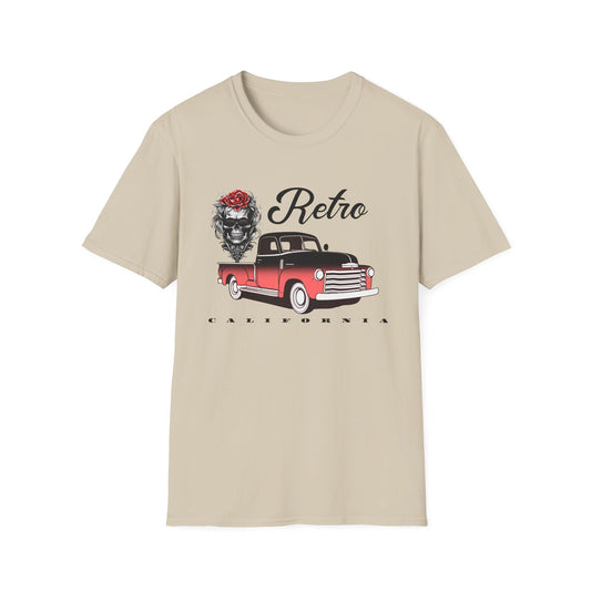 Retro T Shirt, Retro Design Shirt, Retro Art Tee Shirt, T-shirt with Retro Style