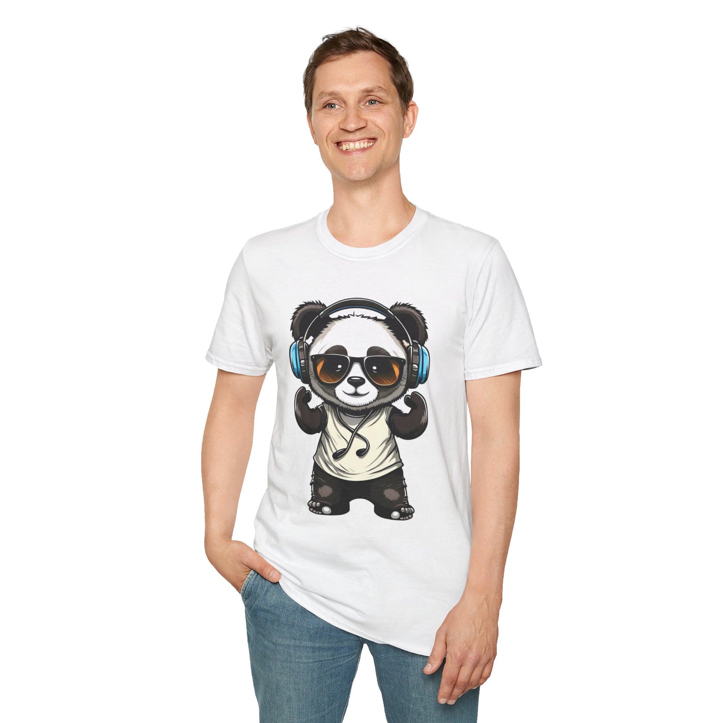 Animals Tees, Funny Animals Shirt, T Shirts with Funny Animals, T-Shirt with Panda, Panda Tees