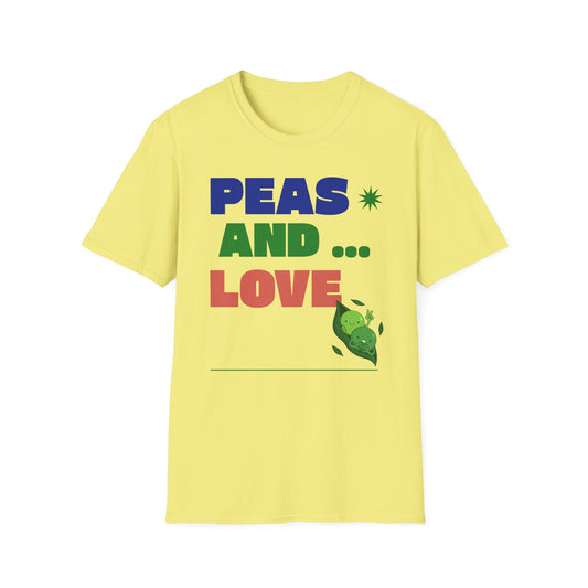 Food Tees, Funny Food T Shirts, Funny T Shirts, Shirt with Vegetables, Shirt with Peas