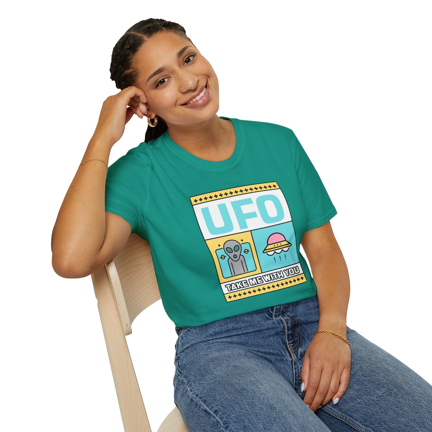 Funny T Shirts, UFO Tees, Funny Aliens Shirt - 27