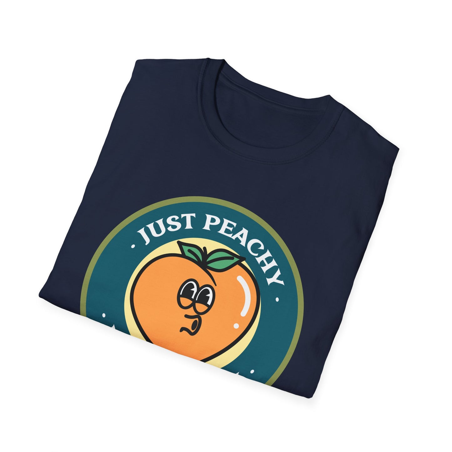 Food Tees, Funny Food T Shirts, Funny T Shirts, Shirt with Fruits, Shirt with Peach