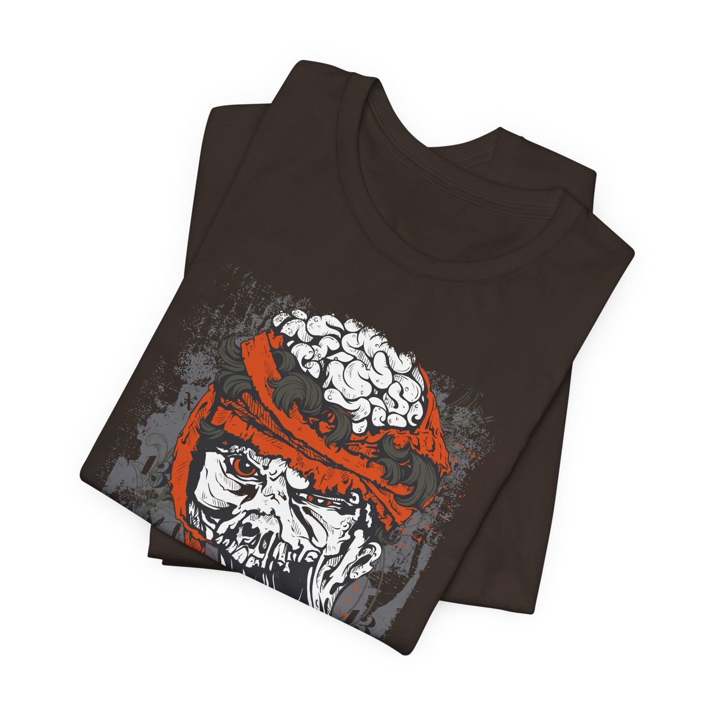 Skull Graphic Unisex Cotton T-Shirt r10