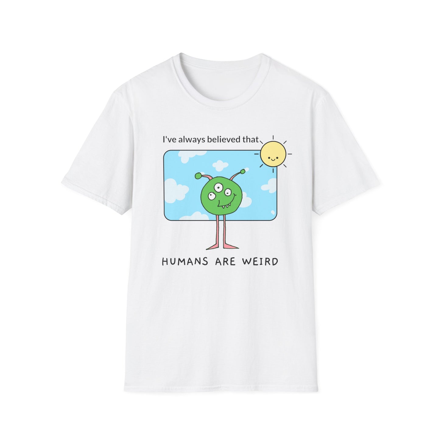 Funny T Shirts, UFO Tees, Funny Aliens Shirt - 26