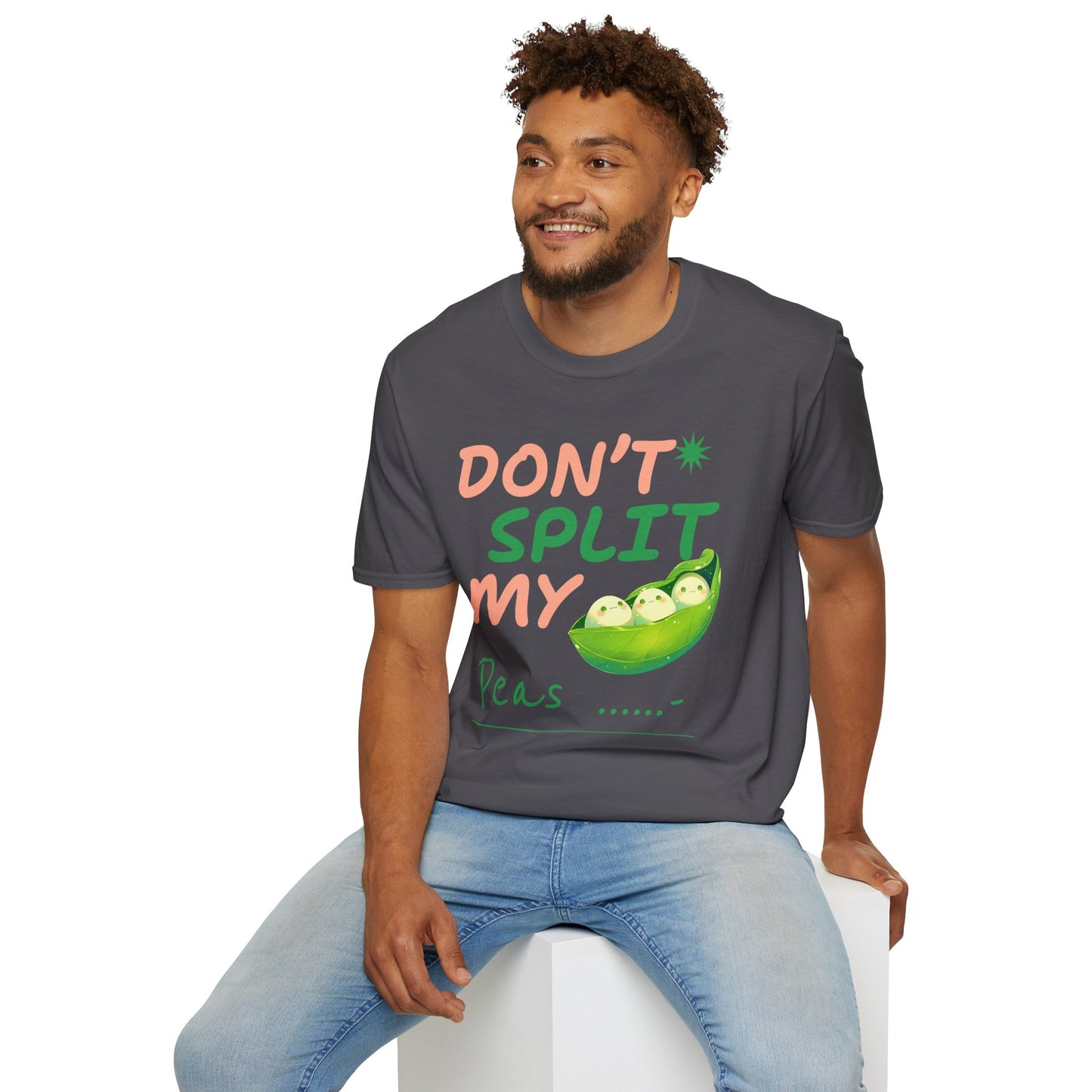 Food Tees, Funny Food T Shirts, Funny T Shirts, Shirt with Vegetables, Shirt with Peas
