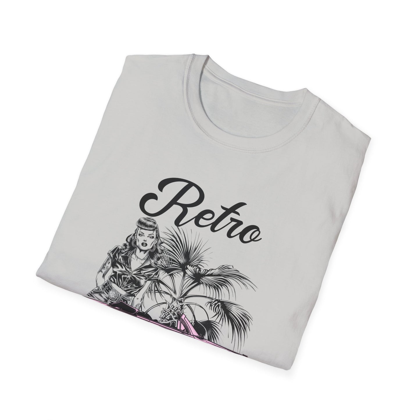 Retro T Shirt, Retro Design Shirt, Retro Art Tee Shirt, T-shirt with Retro Style