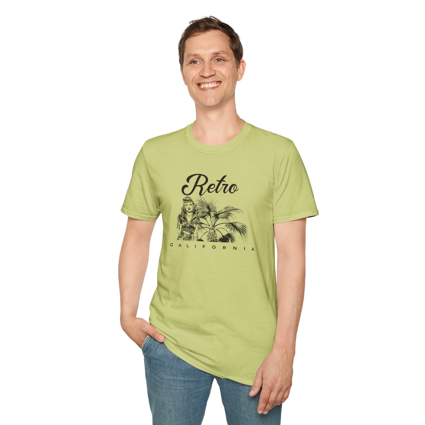 Retro T Shirt, Retro Design Shirt, Retro Art Tee Shirt - 1