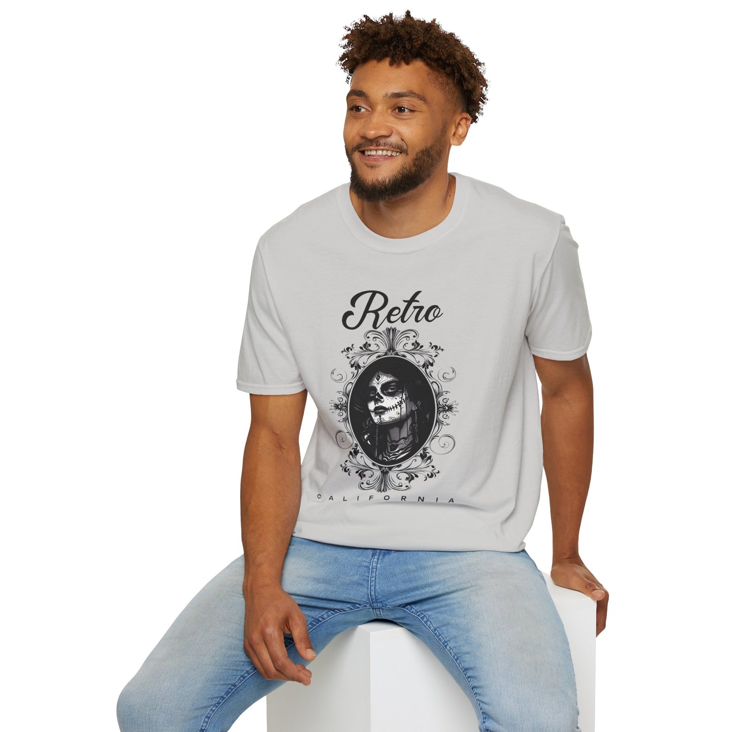 Retro T Shirt, Retro Design Shirt, Retro Art Tee Shirt, T-shirt with Retro Style