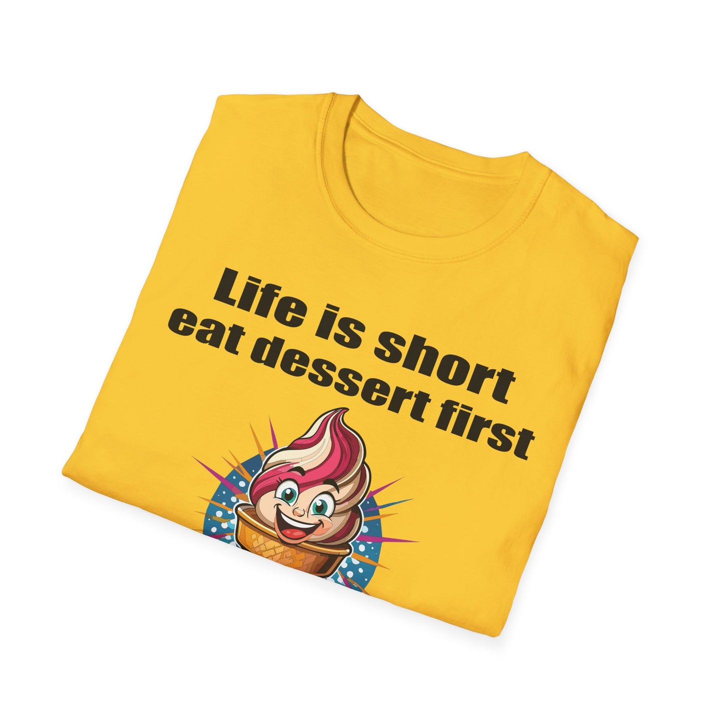Food Tees, Funny Food T Shirts, Funny T Shirts, Shirt with Food, Junk Food Tees, Shirt with Ice Cream, Ice Cream T-Shirt