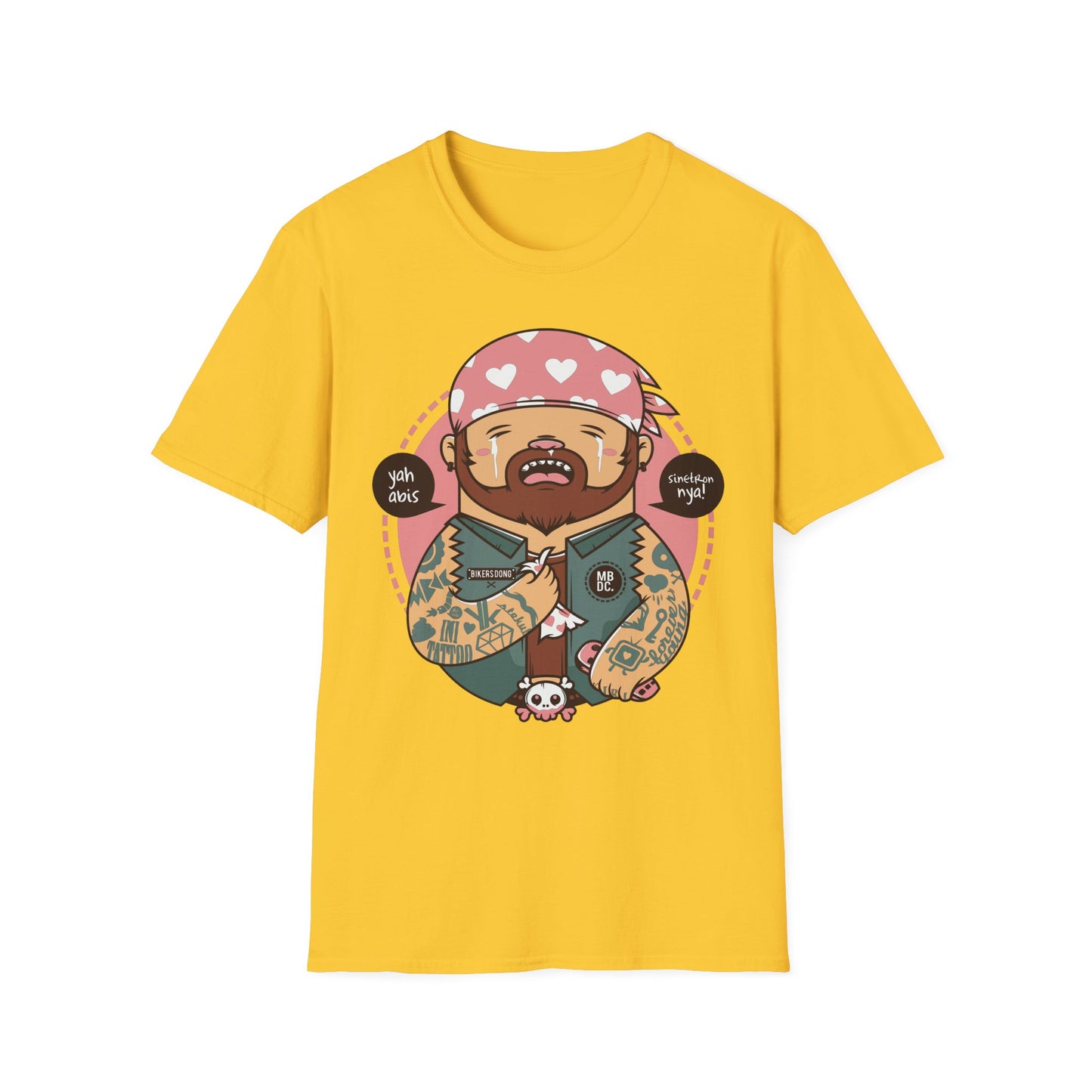 Cartoon Animation T Shirt Unisex Softstyle 100 Percent Ring Spun Cotton Comfort Tee