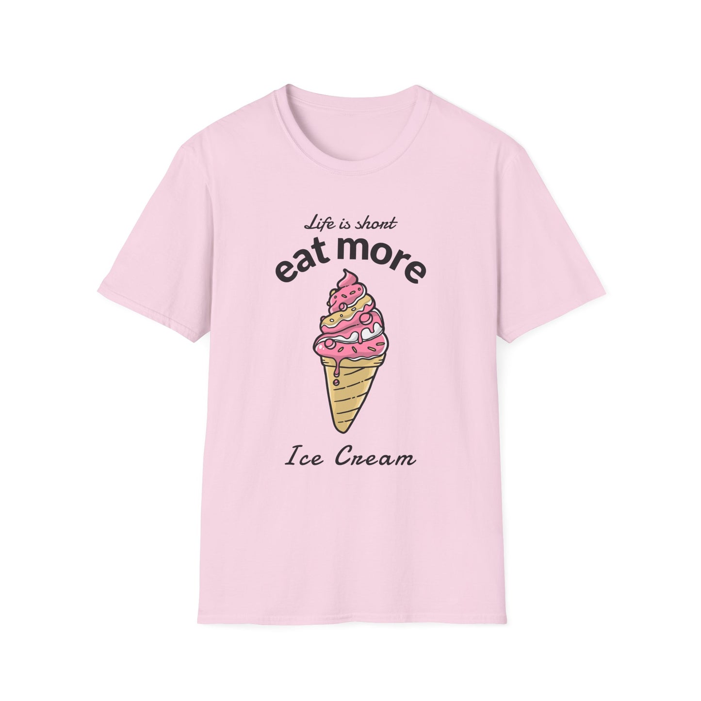 Food Tees, Funny Food T Shirts, Funny T Shirts, Shirt with Food, Junk Food Tees, Shirt with Ice Cream, Ice Cream T-Shirt