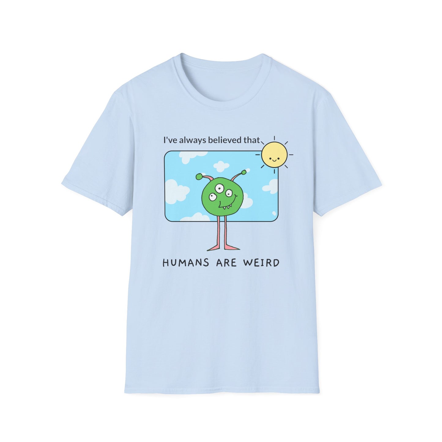 Funny T Shirts, UFO Tees, Funny Aliens Shirt - 26