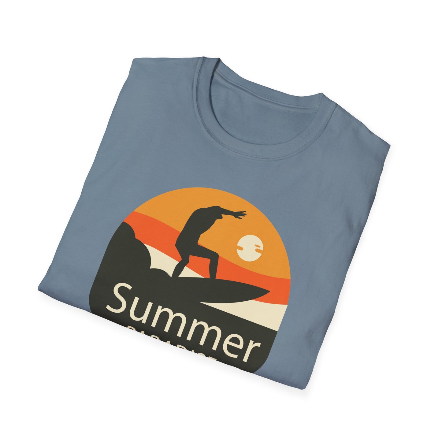 Summer T-Shirt, Summer Design Shirts, Art Tee Shirt with Summer Design - 4