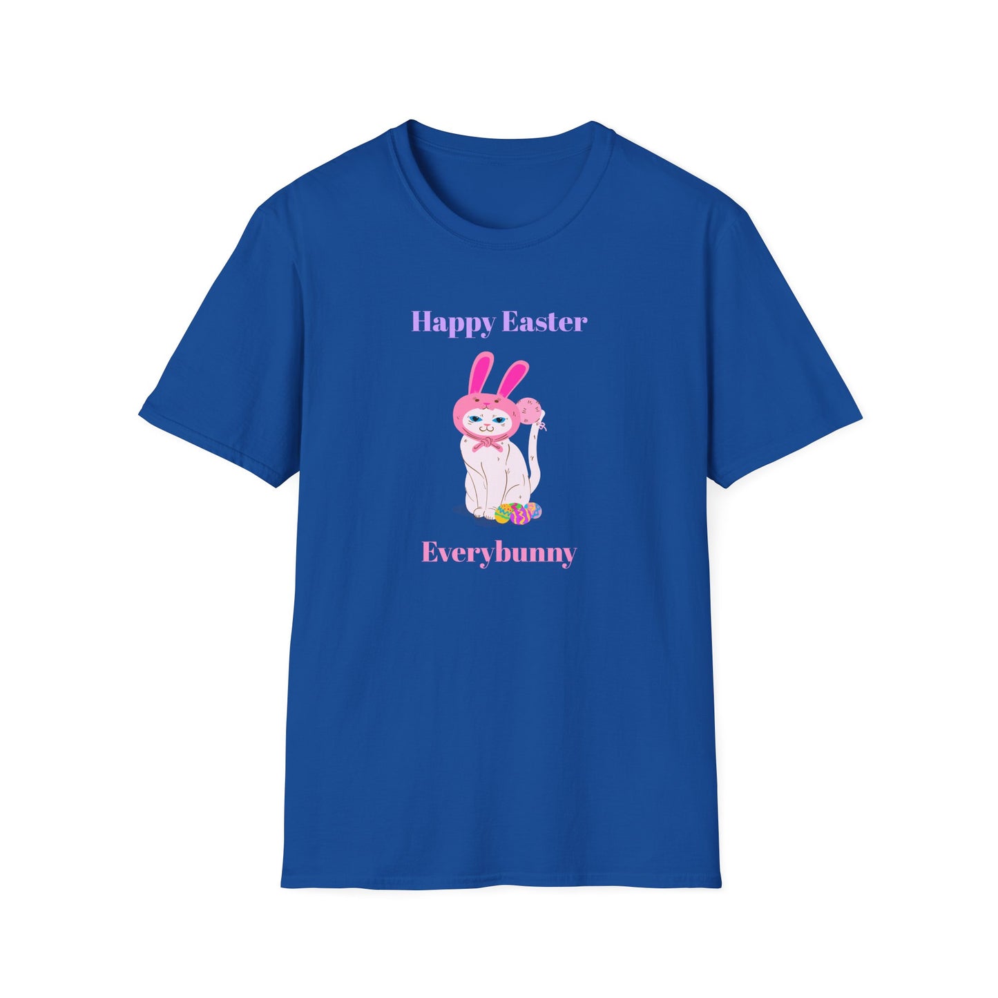 Easter Bunny T-Shirt, Tee Shirt with Easter Signature, T Shirt with Easter Prints, Tee Shirt with Easter Design - 11