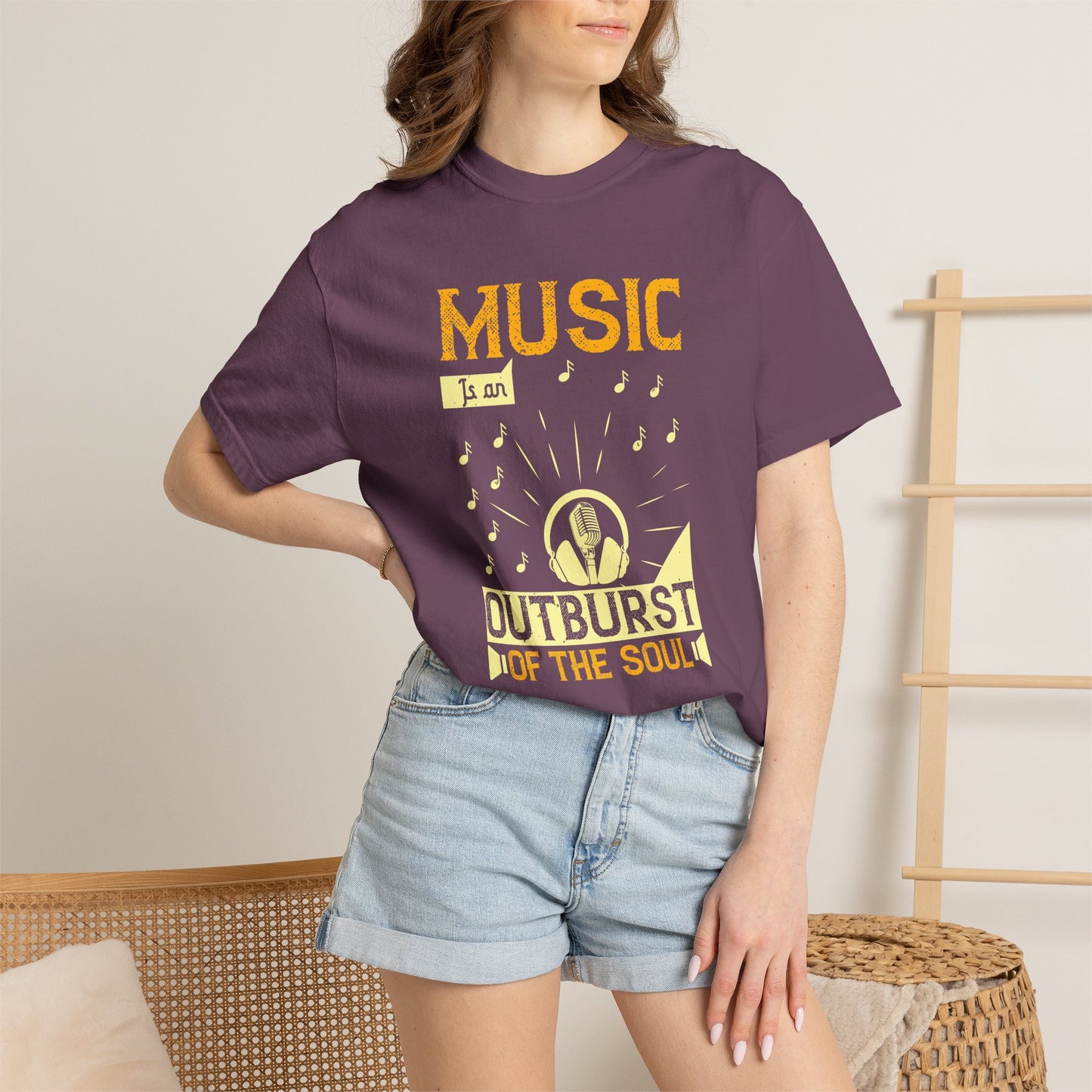 Music Graphic Design Unisex Cotton T-shirt m27