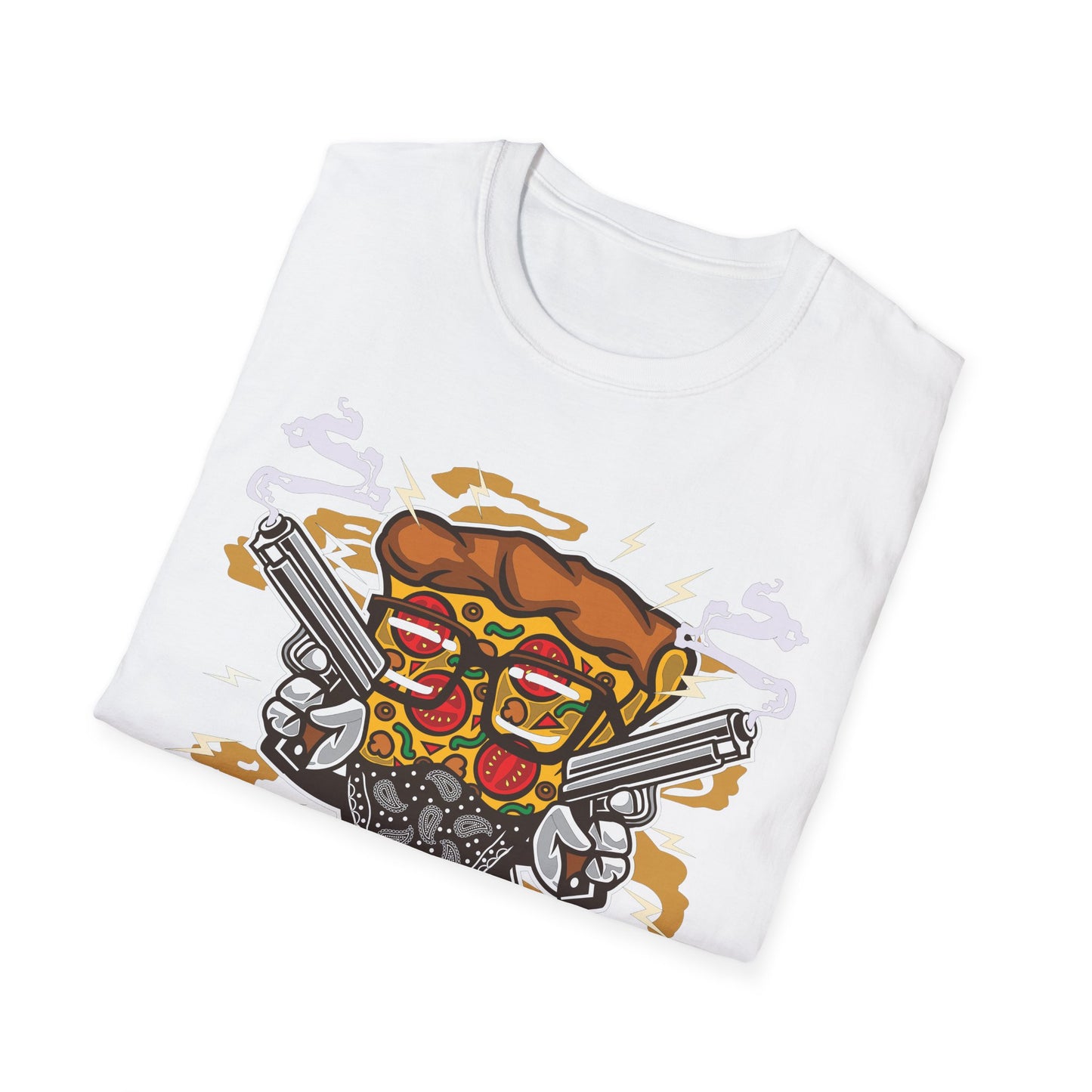 Cartoon Animation Tee Shirt Unisex Funny Graphic Gildan Softstyle 64000 Cotton Tee