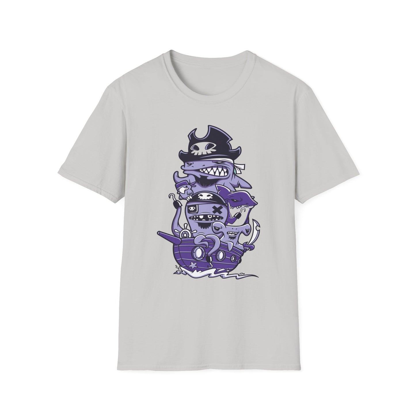 Cartoon T Shirt Animation Tee Unisex Softstyle 64000 100 Percent Ring Spun Cotton Funny Graphic Tee
