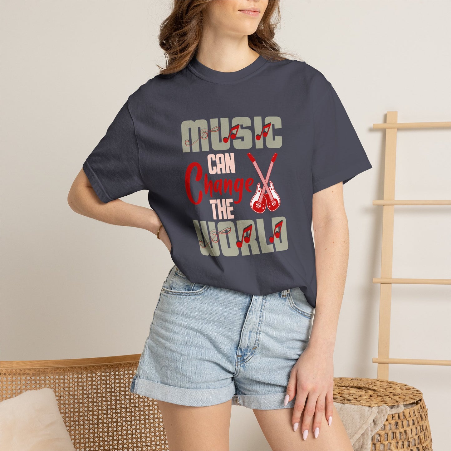 Music Graphic Design Unisex Cotton T-shirt 062