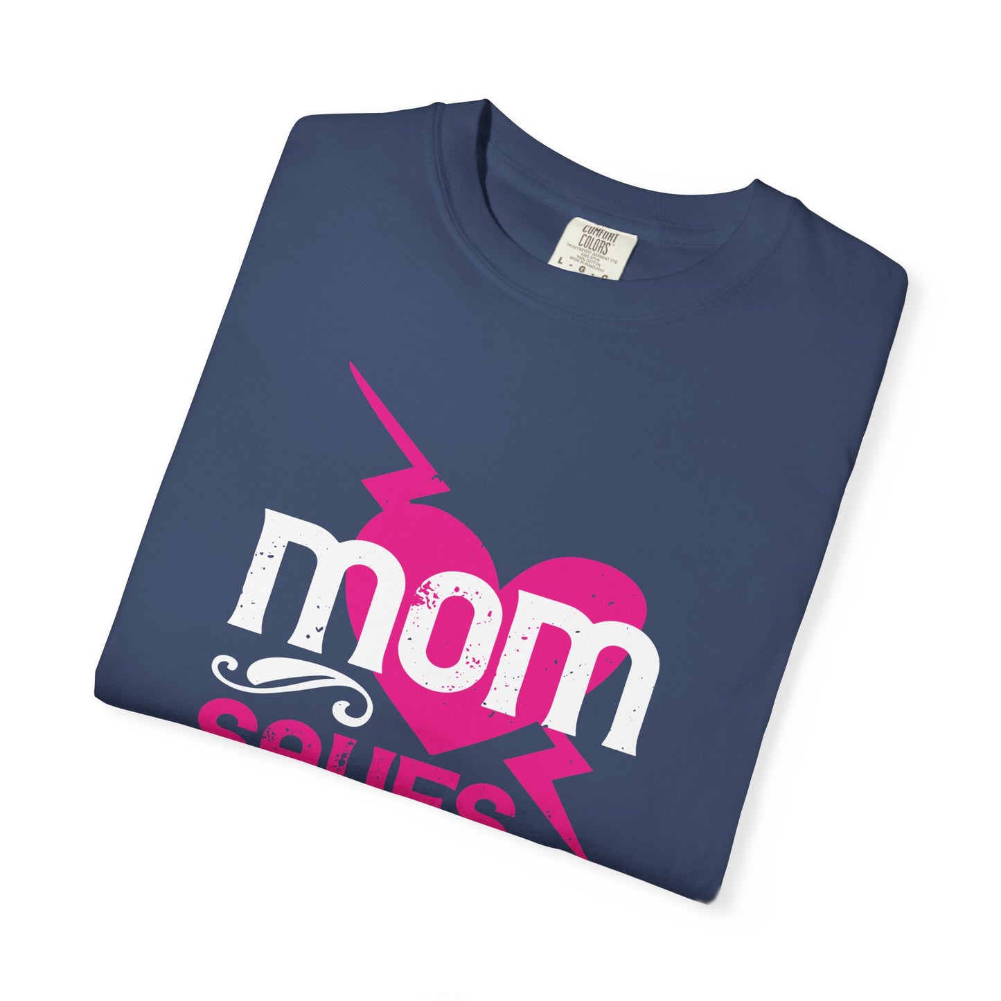 Mom T-shirt Mother Day Mama Tee Unisex Comfort Colors Garment-Dyed Cotton h80