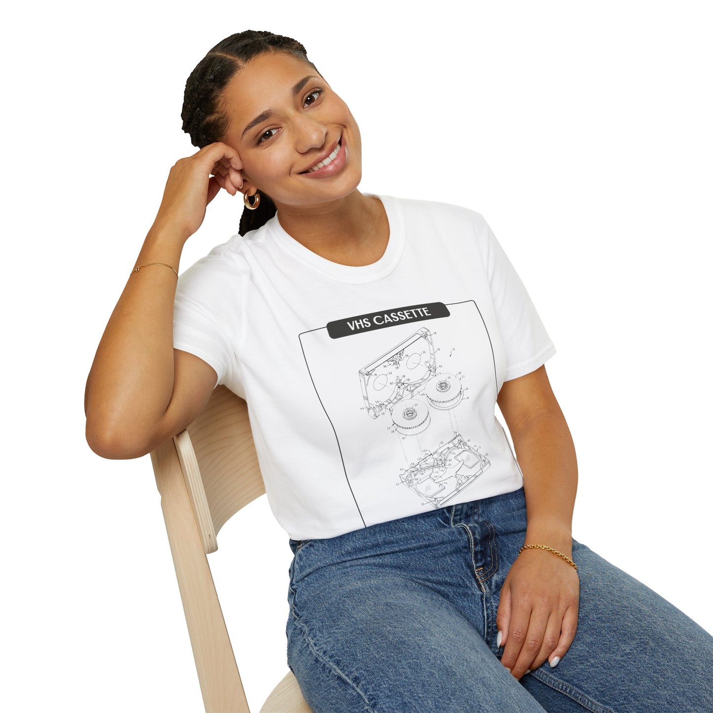 Retro T Shirt, Retro Design Shirt, Retro Art Tee Shirt, T-shirt with Retro Style