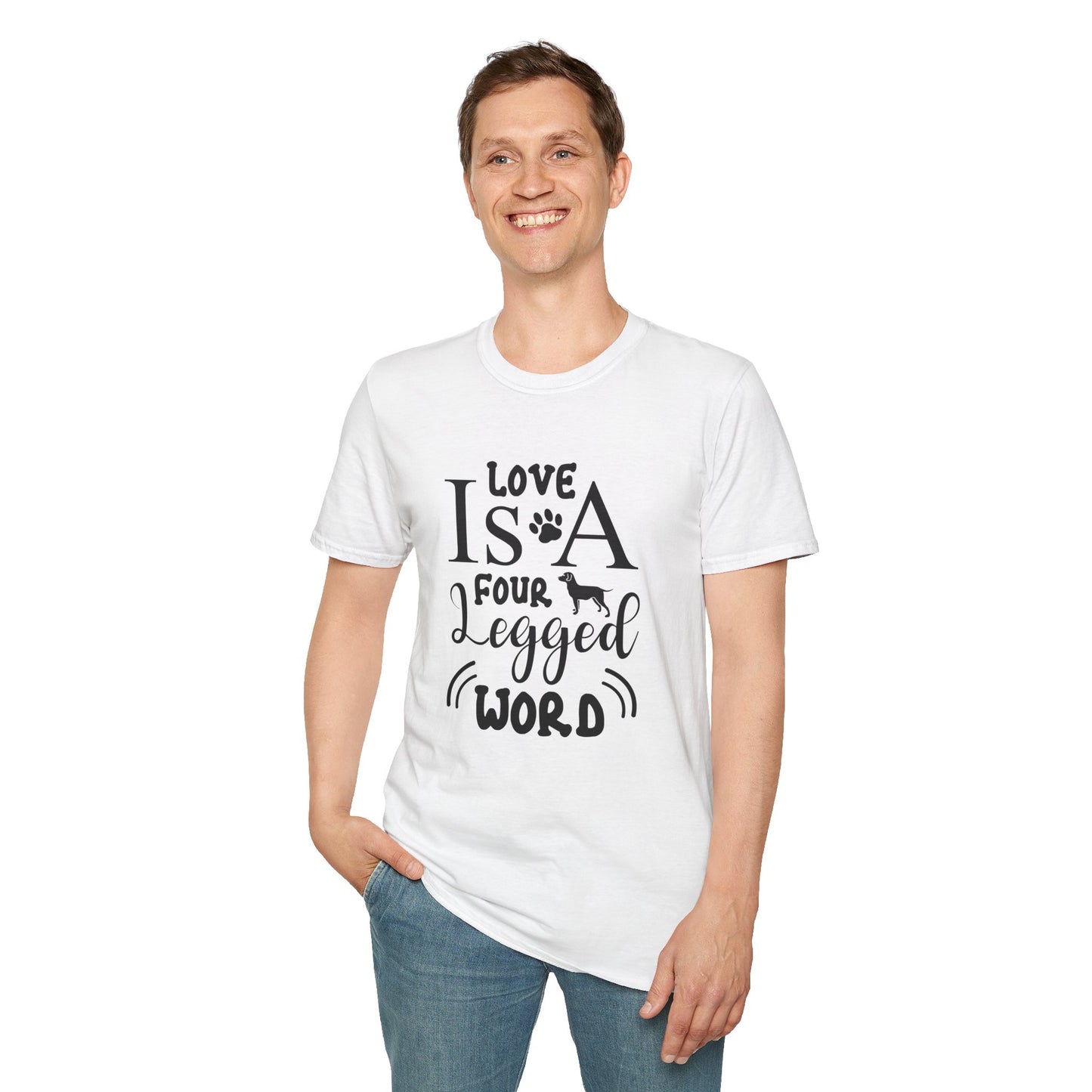 Dog Slogan T Shirts With Funny Quotes Unisex Tee Gildan Softstyle 64000 100 Percent Ring Spun Cotton