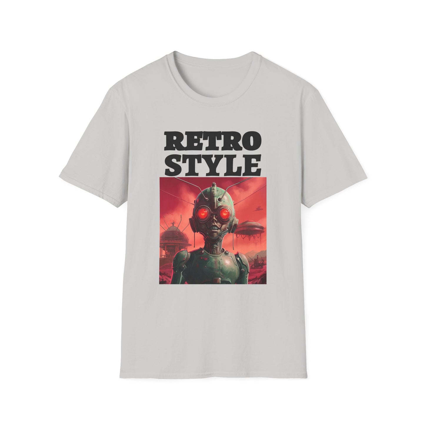Retro T Shirt, Retro Design Shirt, Retro Art Tee Shirt, T-shirt with Retro Style