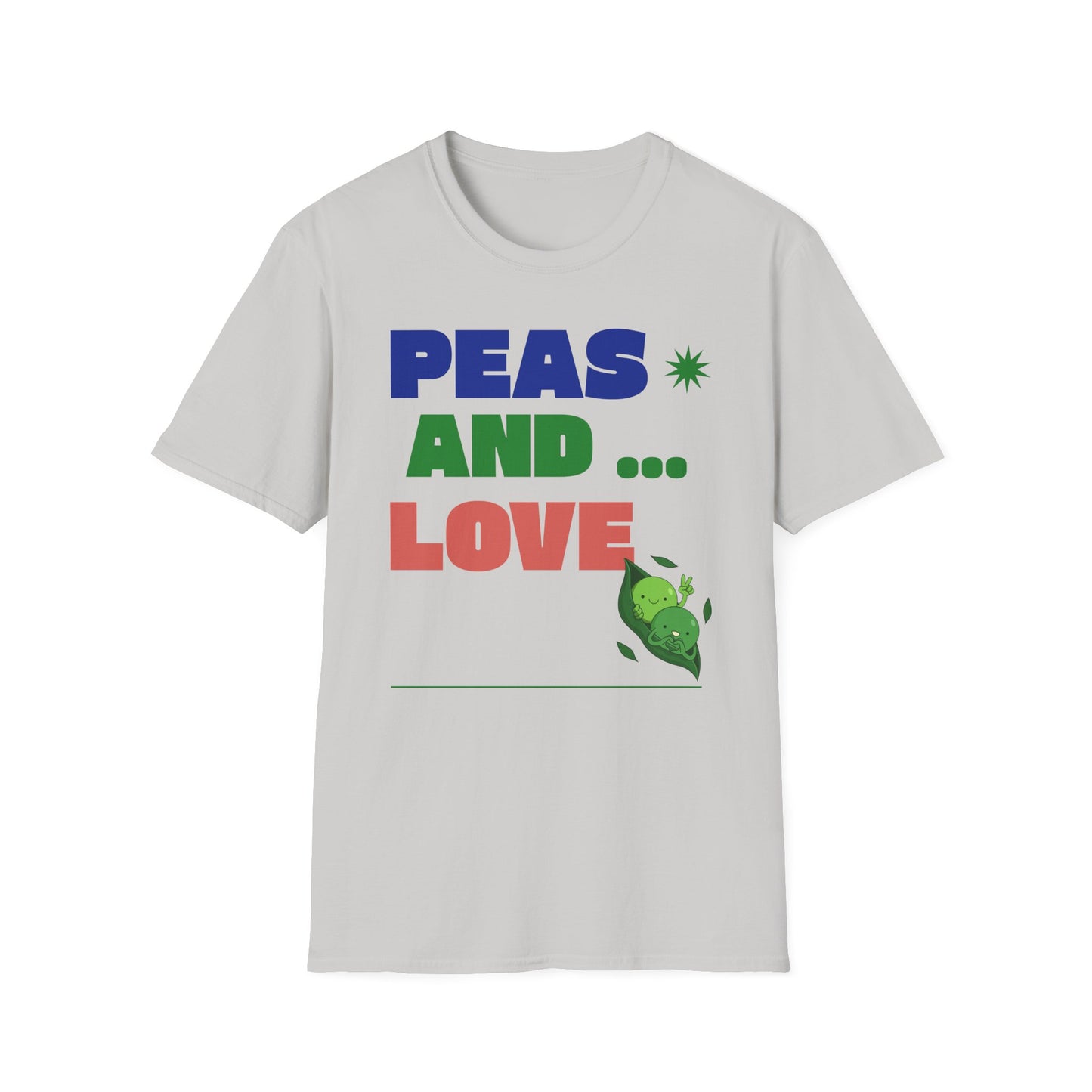 Food Tees, Funny Food T Shirts, Funny T Shirts, Shirt with Vegetables, Shirt with Peas