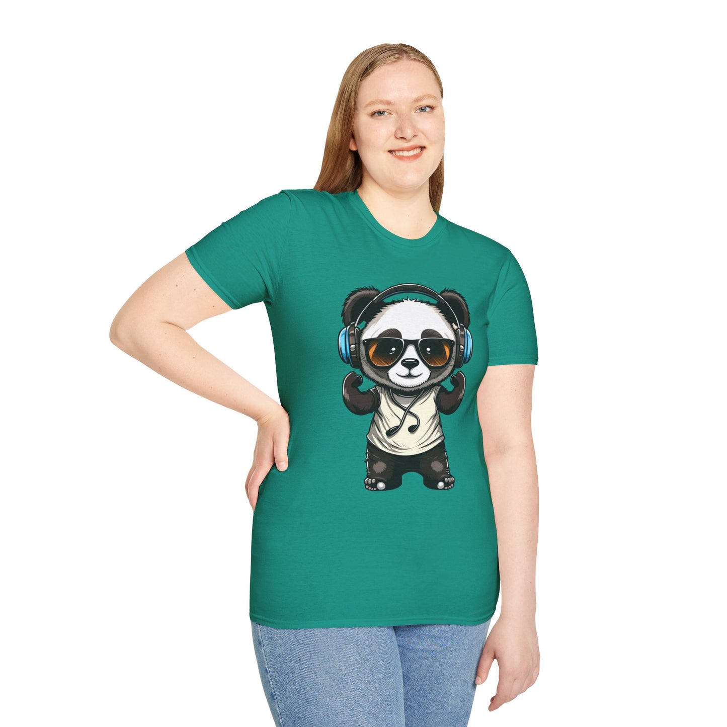 Animals Tees, Funny Animals Shirt, T Shirts with Funny Animals, T-Shirt with Panda, Panda Tees