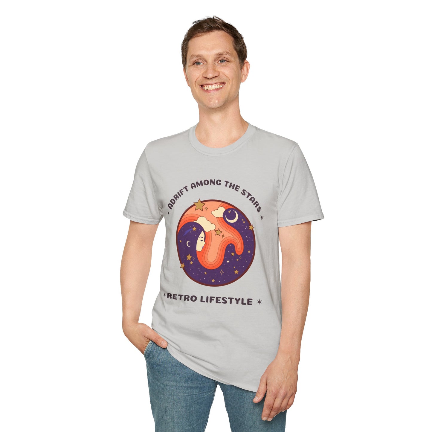 Retro T Shirt, Retro Design Shirt, Retro Art Tee Shirt, T-shirt with Retro Style