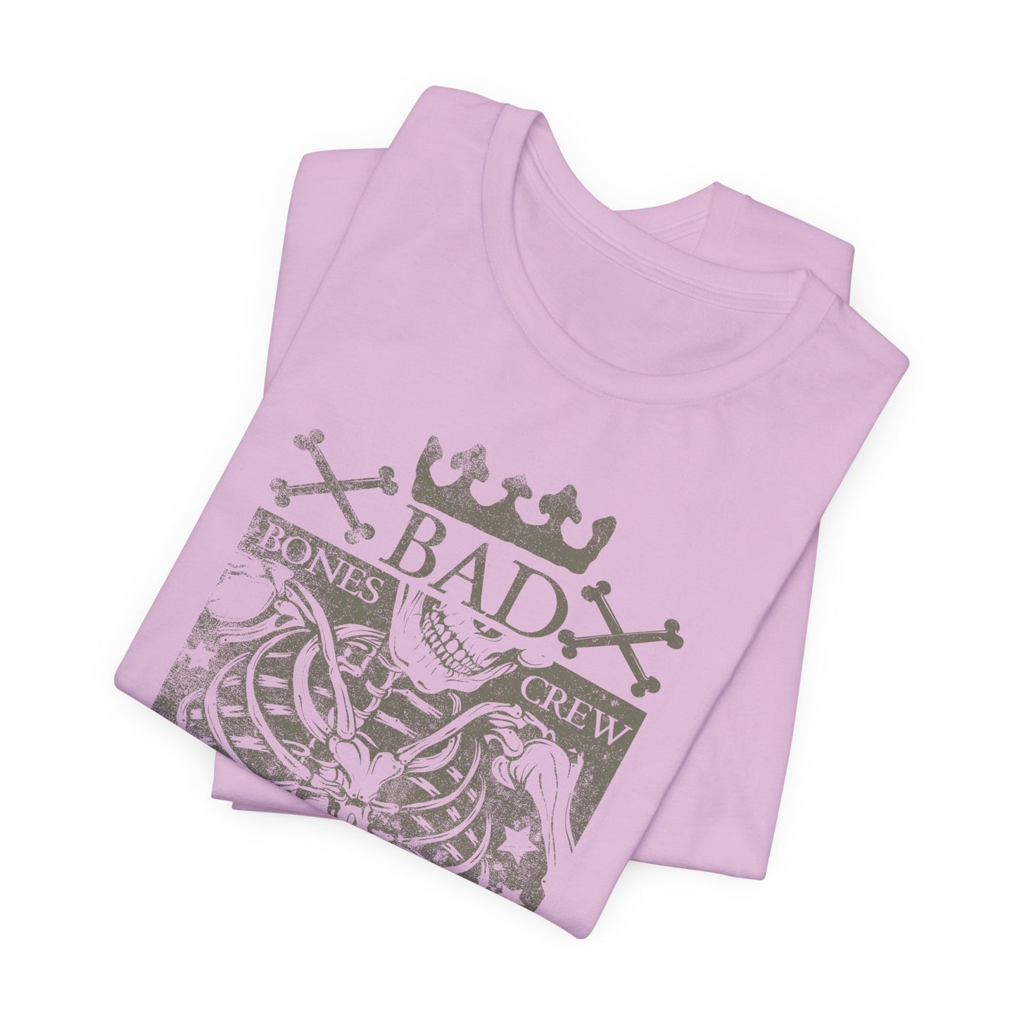 Skeleton Ribcage Tee Bones Crew Graphic Shirt A-10