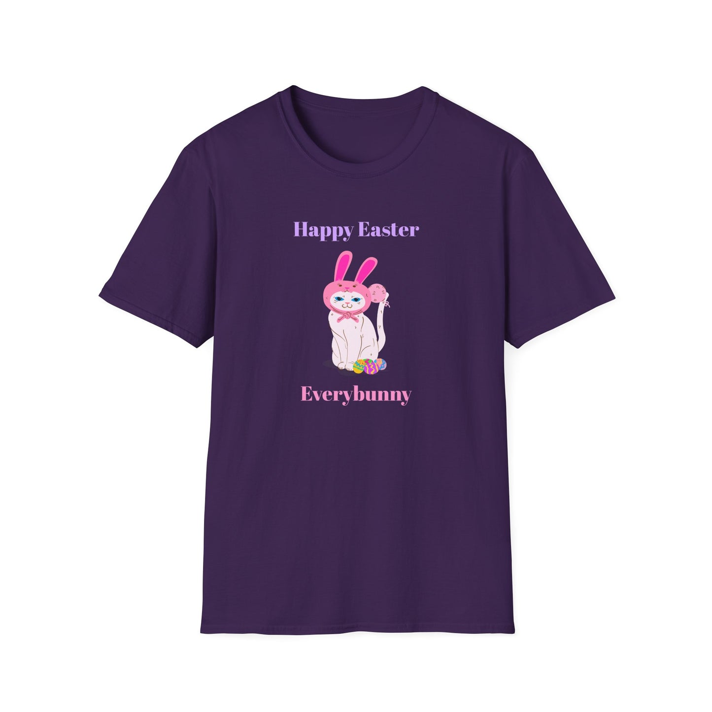 Easter Bunny T-Shirt, Tee Shirt with Easter Signature, T Shirt with Easter Prints, Tee Shirt with Easter Design - 11