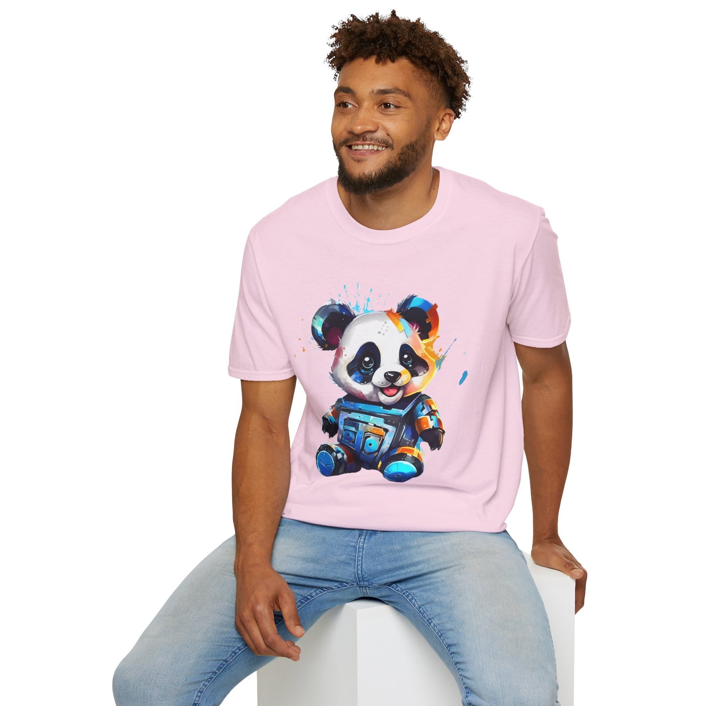 Animals Tees, Funny Animals Shirt, T Shirts with Funny Animals, T-Shirt with Panda, Panda Tees