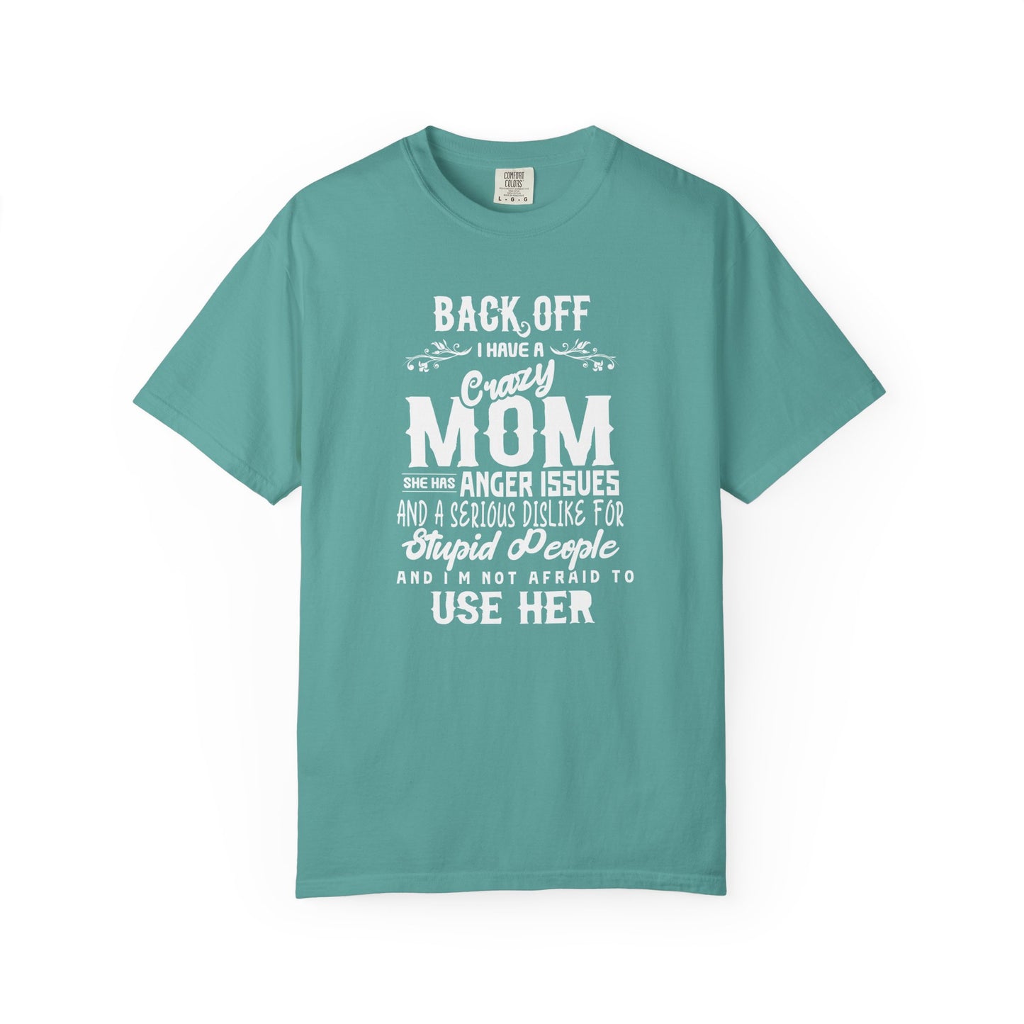 Mom T-shirt Mother's Day Mama Tee Unisex Comfort Colors Garment-Dyed Cotton h34
